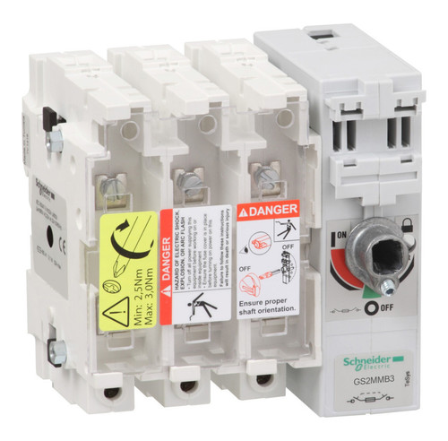 Рубильник с предохранителем Schneider Electric TeSys GS 200А 3P, B1, B2