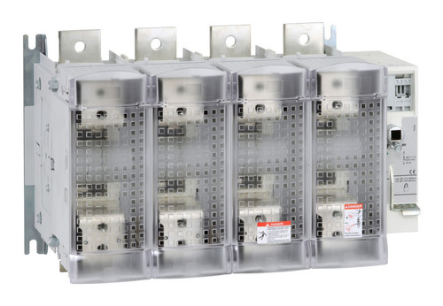 Рубильник с предохранителем Schneider Electric TeSys GS 630А 4P, C1, C2