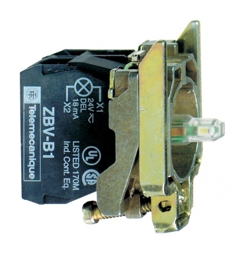 КОРПУС КНОПКИ 22ММ 120В С ПОДСВЕТКОЙ ZB4BW0G65