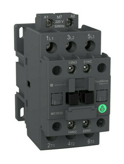 Контактор Systeme Electric SystemePact M 3P 38А 110В AC 18.5кВт, MC1D38F7